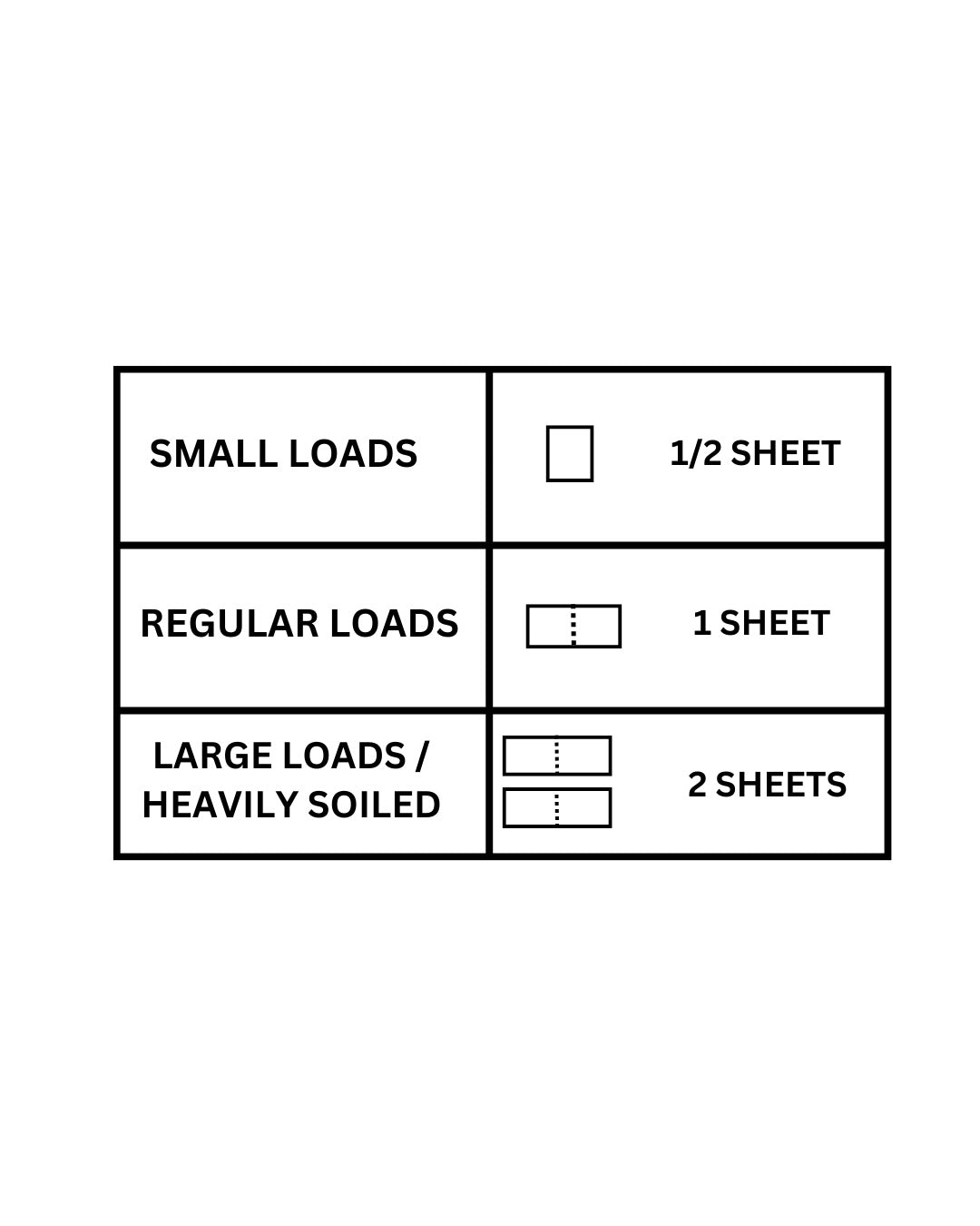 Laundry Detergent Sheets - 60 Loads