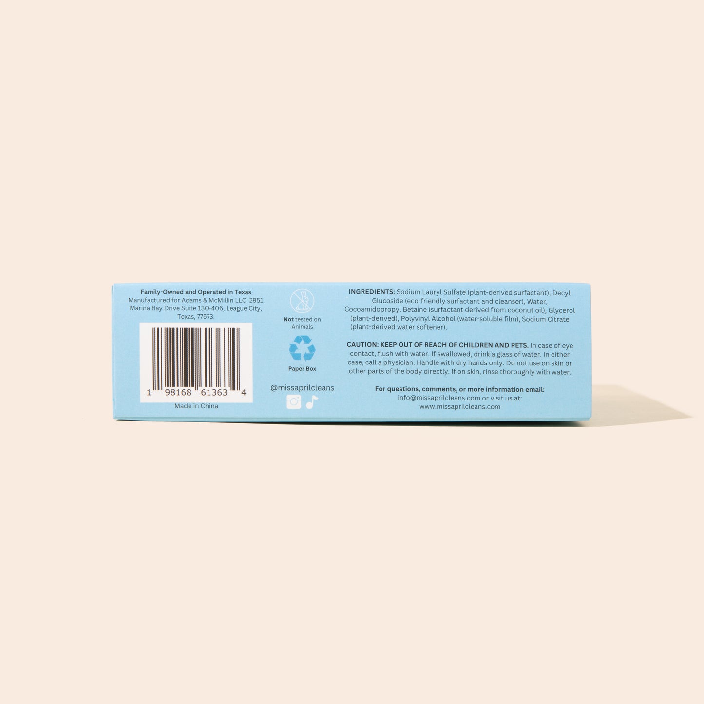 Laundry Detergent Sheets - 60 Loads